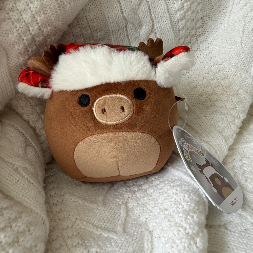 Maurice the Moose with Hat 5” Stuffed Plush